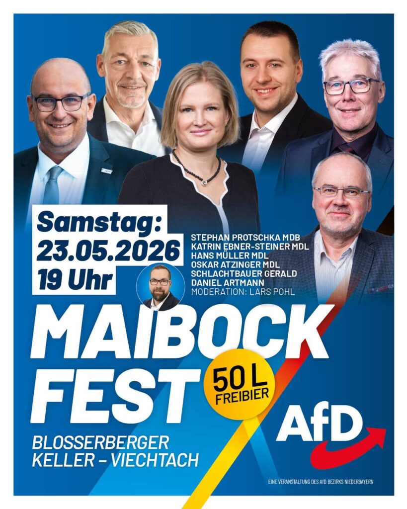 Maibockfest Viechtach mit MdB, MdLs und regionalen Mandatsträgern